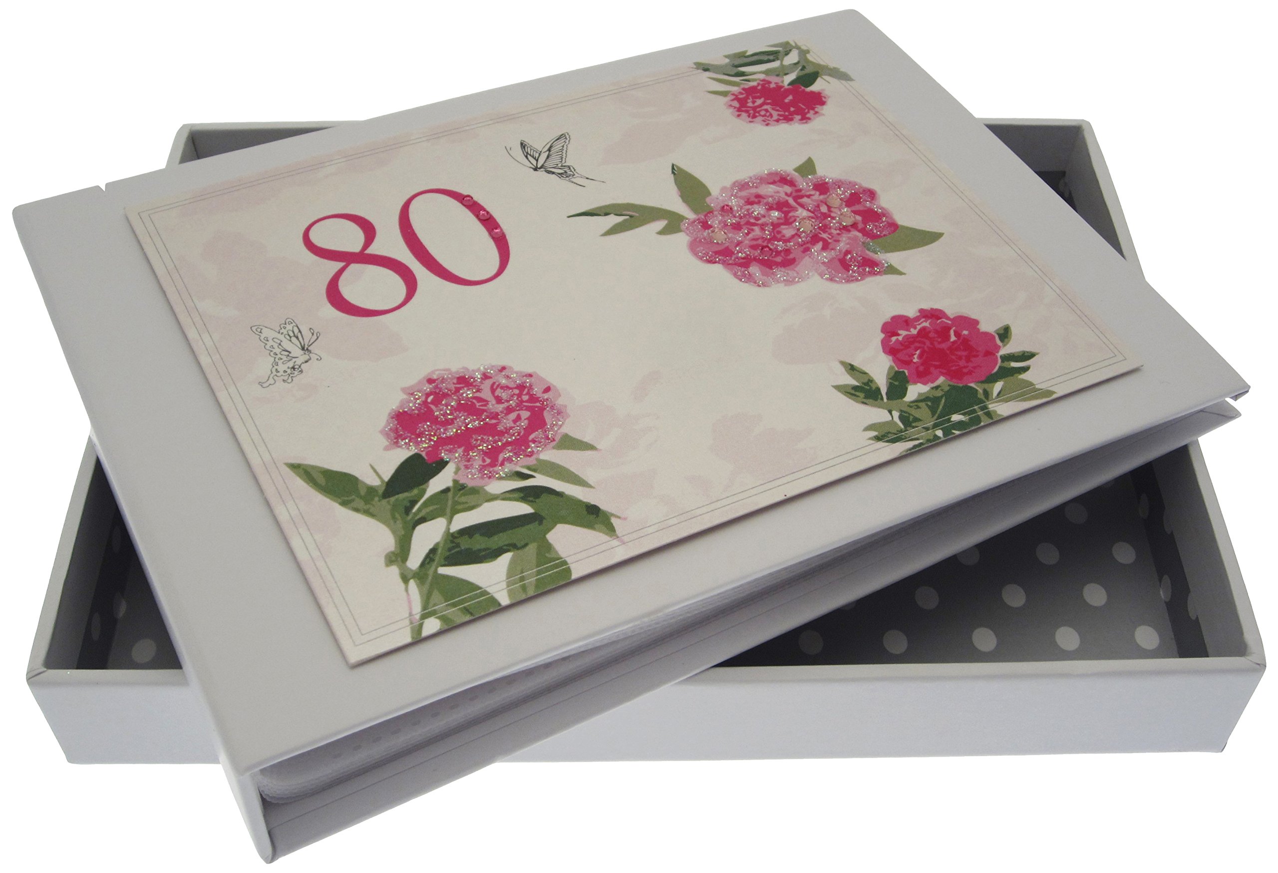 White Cotton Cards PHOTO ALBUM, Card, Plastic, 12.5x17.5x2.5 cm