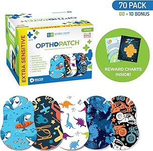 amazoncom opthopatch kids eye patches fun boys design