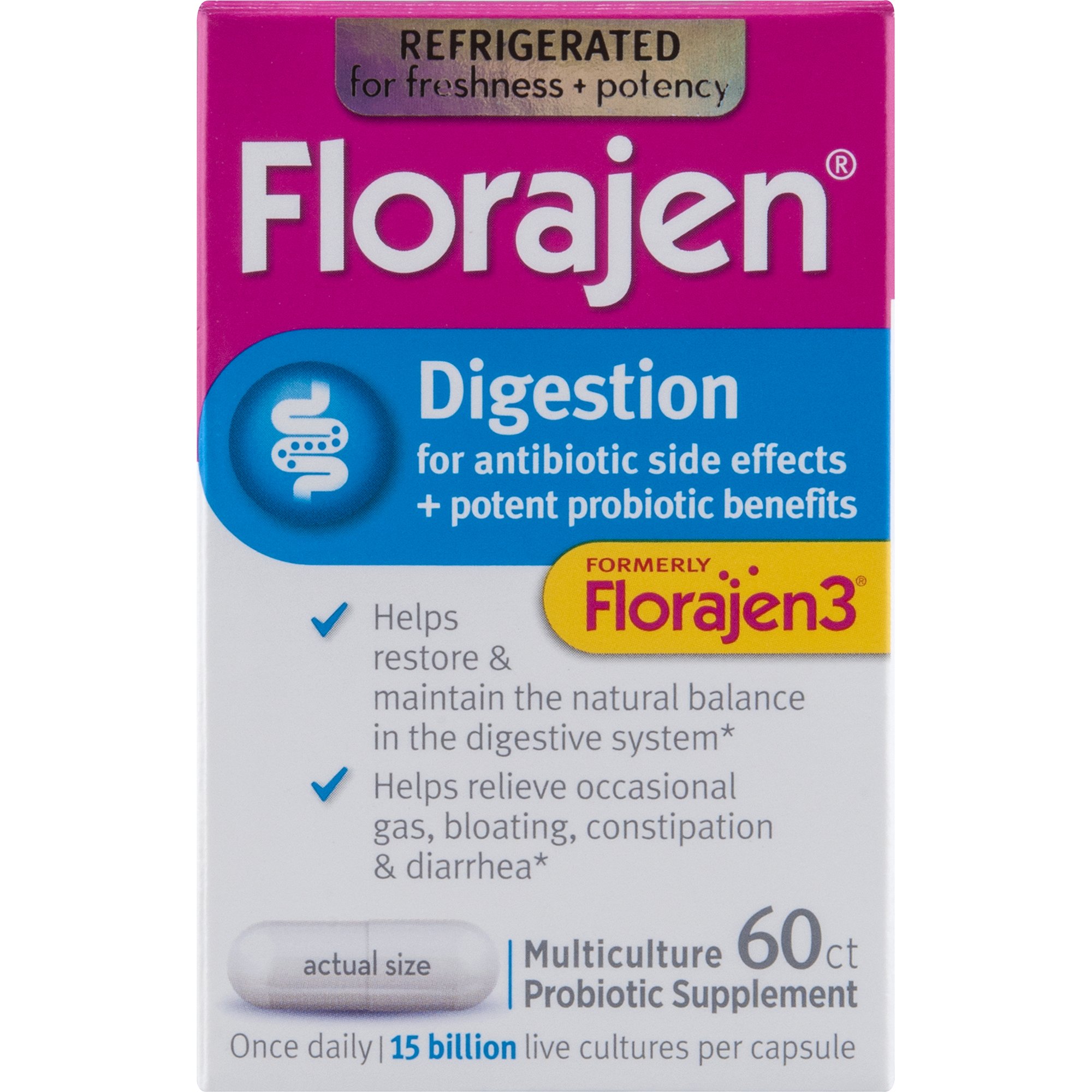 Amazon.com: Florajen 3 High Potency Probiotics Dietary Supplement ...