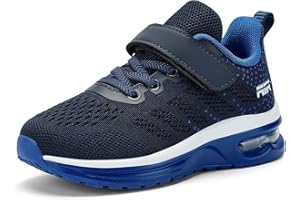 ZOOMCO Toddler/Little Kids Sneakers Boys Grils Tennis Sport Non-Slip Athletic Shoes Lightweight Running Walking Shoes