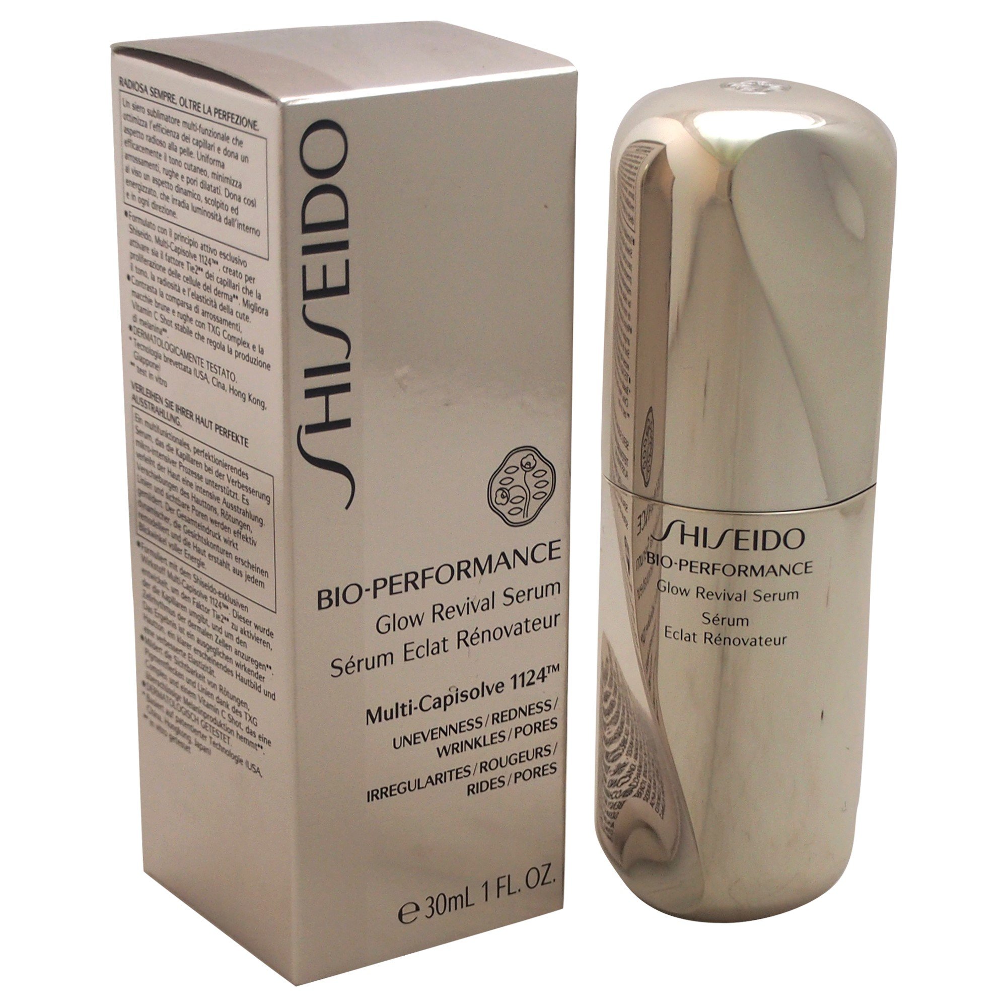 Shiseido Unisex Bio-performance SHISEIDO BIO PERFORMANCE SERUM GLOW REVIVAL 30ML, Black, One Size UK