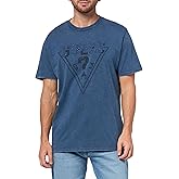 Guess Men's Eco Short Sleeve Inset Logo Tee