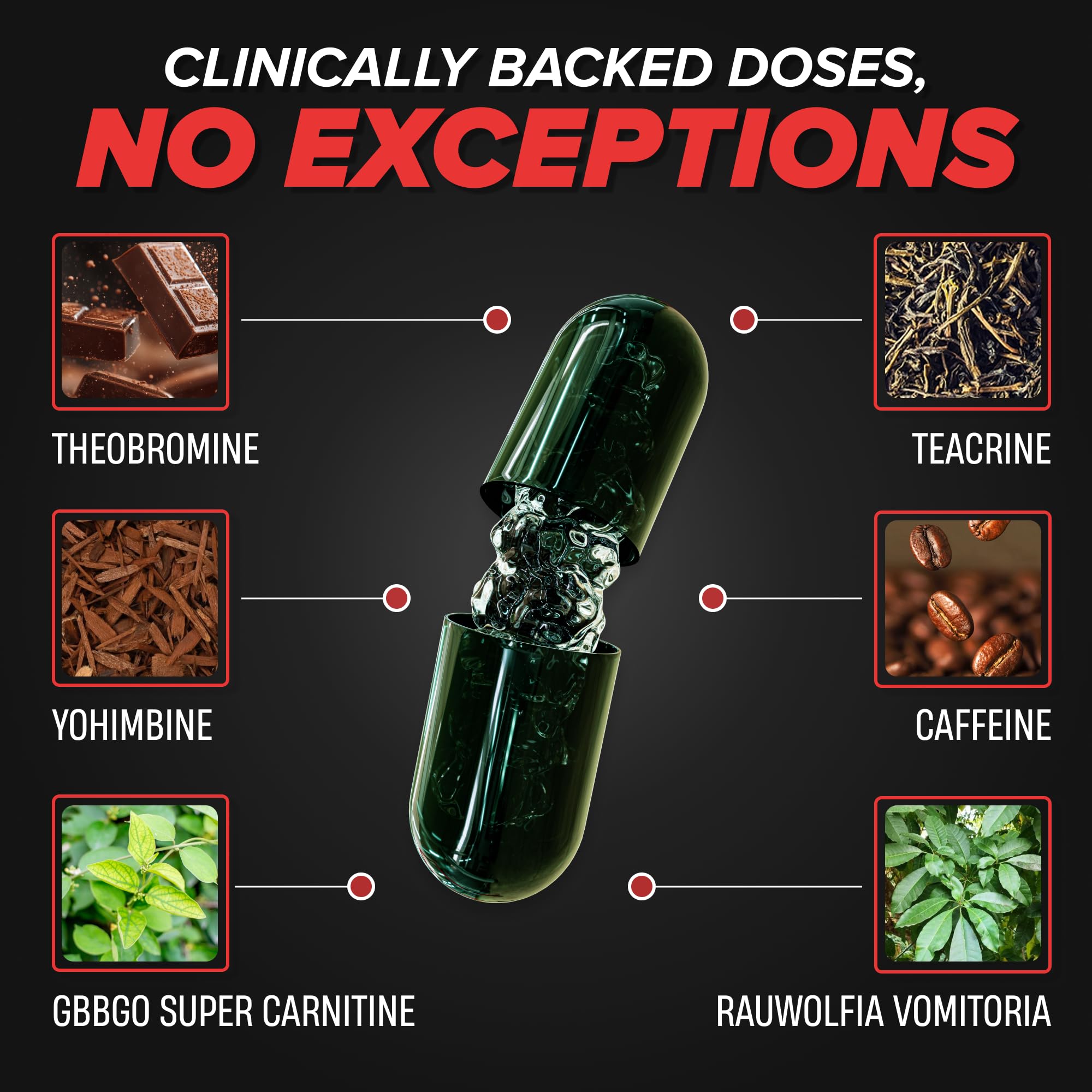 Nutrex Research Lipo-6 Black Ultra Concentrate | Thermogenic Energizing Fat Burner Supplement, Increase Weight Loss, Energy & Intense Focus |Capsule, 60Count