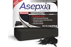 ASEPXIA CLEANSING BAR CHARCOAL 4 OZ