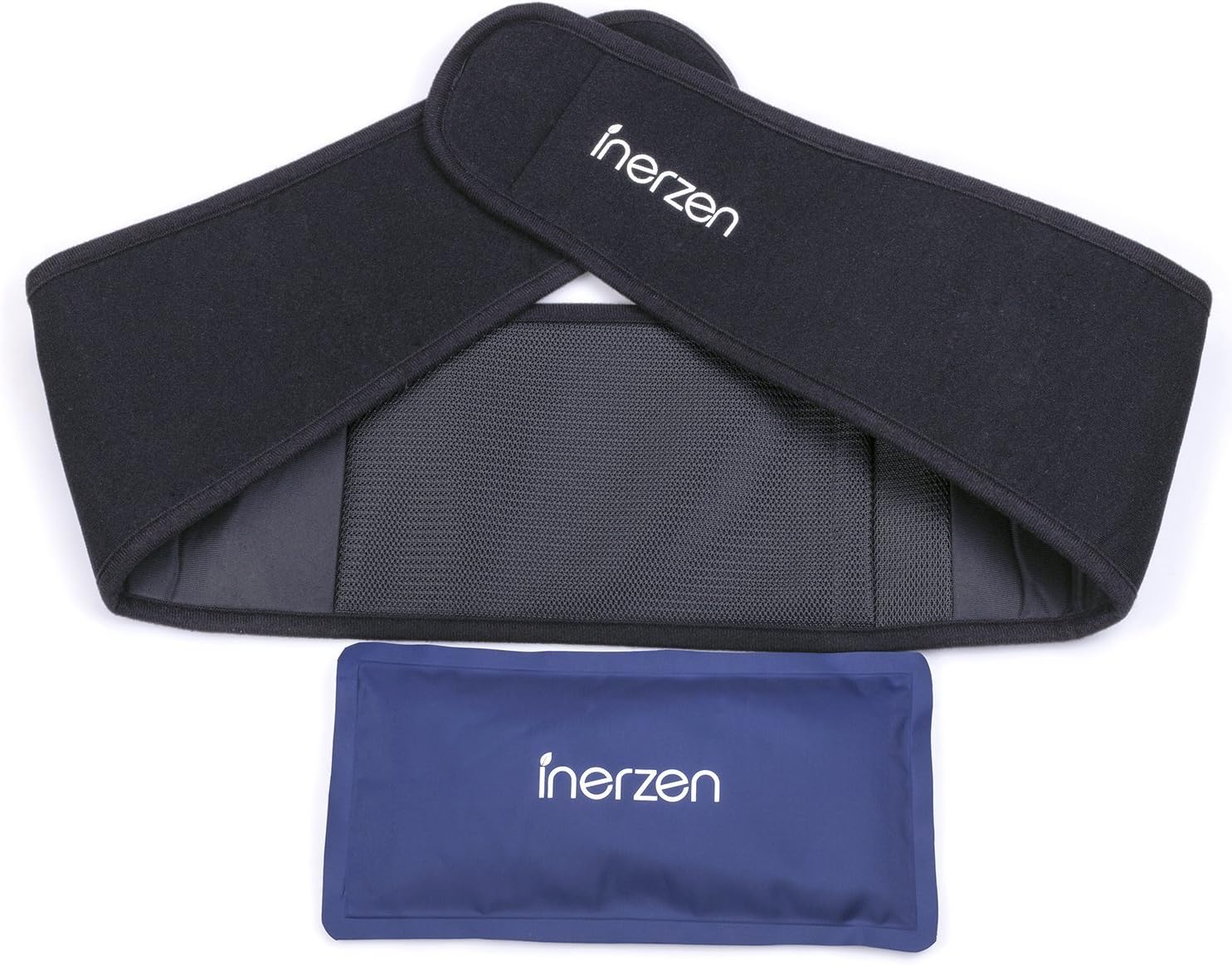 Inerzen Back and Waist Hot and Cold Gel Pad Therapy Wrap for Pain, Muscle, Stress Relief - Microwavable & Freezable: Health & Personal Care
