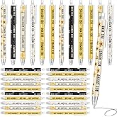 Jetec Valentine Day Inspirational Bee Pens Bulk Thank You Gifts Cartoon Appreciation Motivational Ballpoint Pens with Black Ink for Employee Students Teacher Volunteer(60 Pcs,Bee)