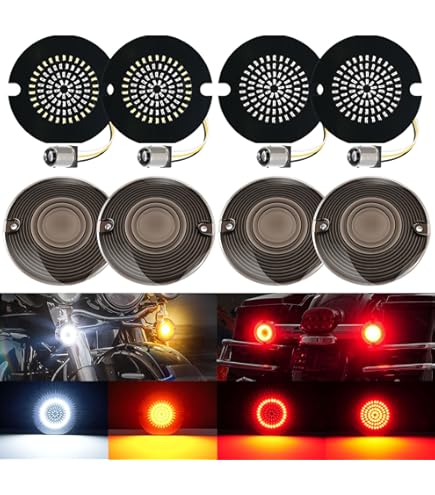 Amazon.com: HONLEEX DC/AC 9-36V 3 1/4 inch Rear LED Turn Signals
