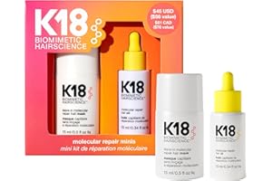K18 Molecular Repair Hair Oil, Weightless Oil for Stronger, Healthier Hair, Suitable For All Hair Types