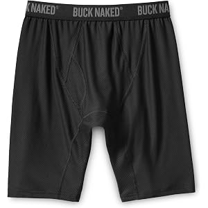 Duluth Trading Co Men's Buck Naked Extra Long Boxer Brief Underwear