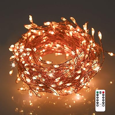 Buy Uu Cakit Christmas Fairy Lights 250 Led 33 Ft Waterproof Festival String Lights Fairy Tale Lights With Usb Powered Light Remote Control And Timer For Weddings Parties Bedrooms Warm Orange Online In Indonesia B08thpxjh8