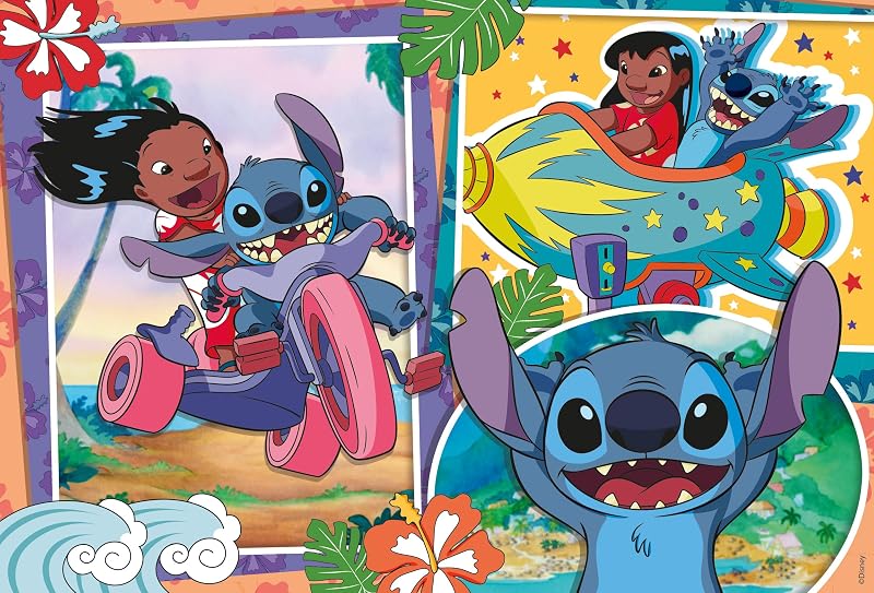 - Disney Lilo et Stitch - Puzzle 250 Pièces à Colorier - Dès 7 Ans — photo 2 sur 4
