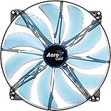 AeroCool Silent Master 200mm Blue LED Cooling Fan EN55642