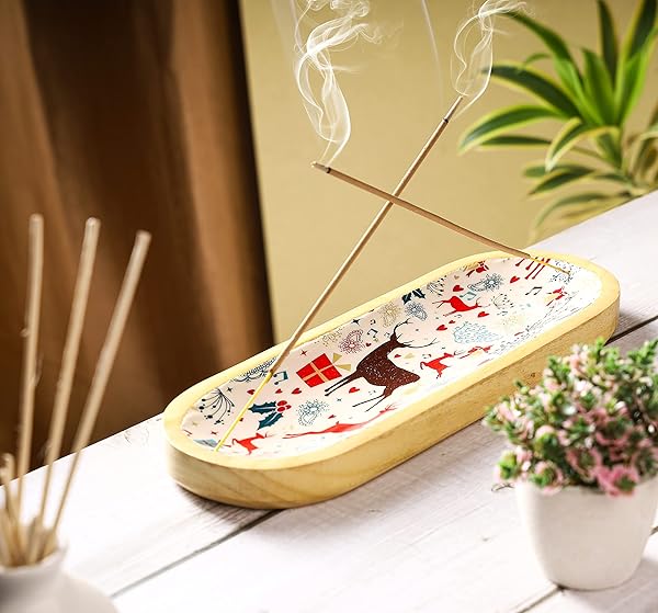 BLESS-FRANKINCENSE-AND-MYRRH 100%-NATURAL-HANDMADE-HAND-DIPPED-INCENSE-STICKS ORGANIC-CHEMICALS-FREE FOR-PURIFICATION-RELAXATION-POSITIVITY-YOGA-MEDITATION THE-BEST-WOODS-SCENT (25 STICKS (40GM))
