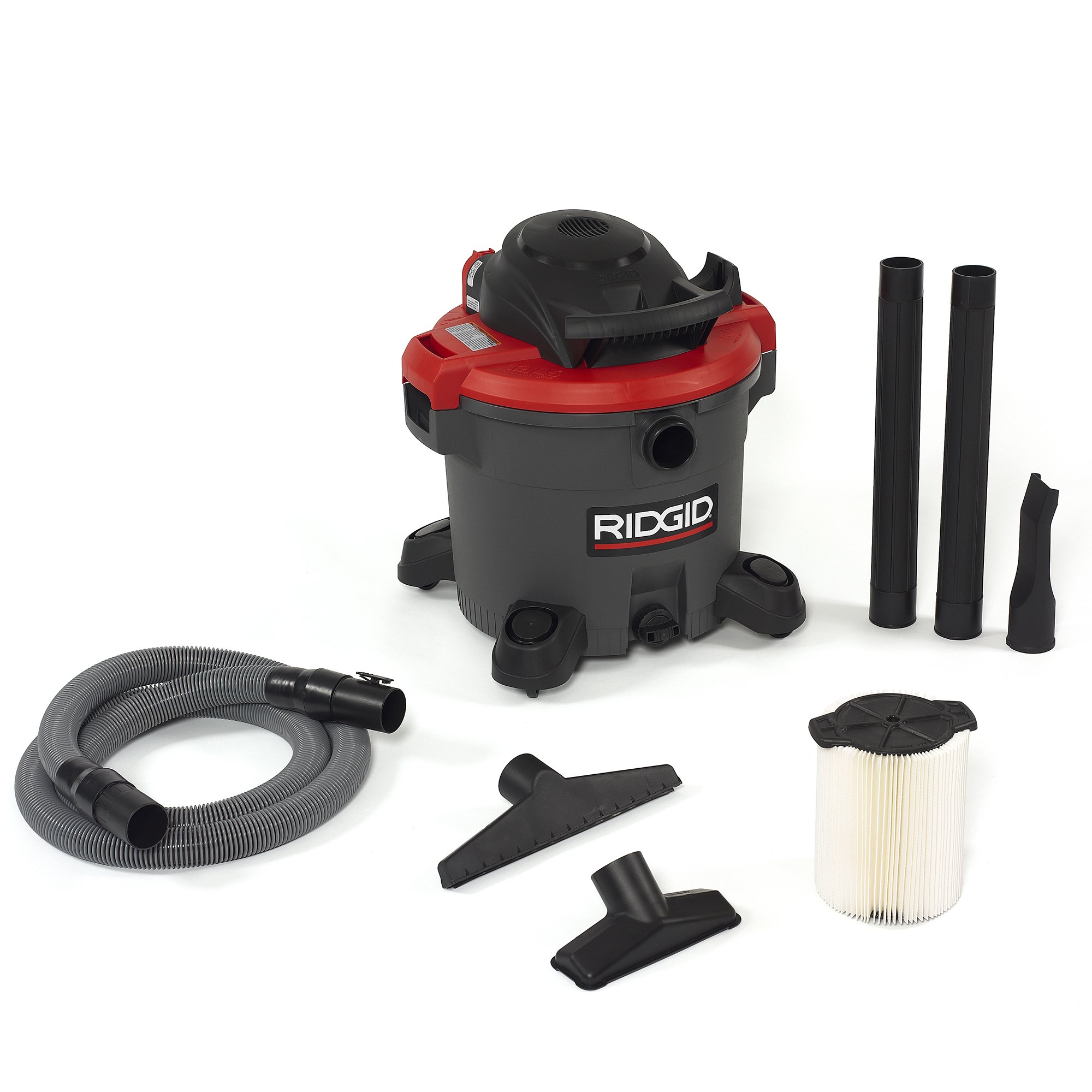 RIDGID 50323 1200RV Wet Dry Vacuum, 12Gallon Shop Vacuum with 5.0 Peak