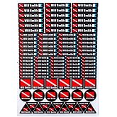 3M Reflective Waterproof Sticker Sheet for Scuba Diving Gear Water Sports | High-visibility reflective waterproof sticker sheet designed specifically for scuba diving gear and water sports equipment