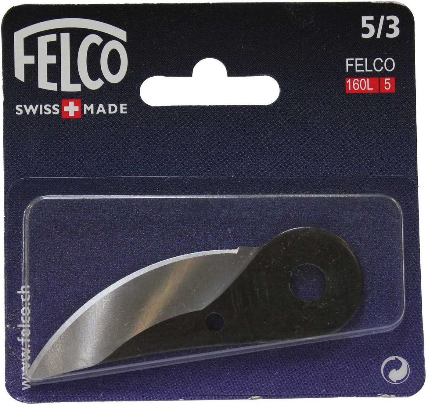 FELCO Spares Replacement Cutting Blade 5 and Essential Large - 5/3 Made in Switzerland