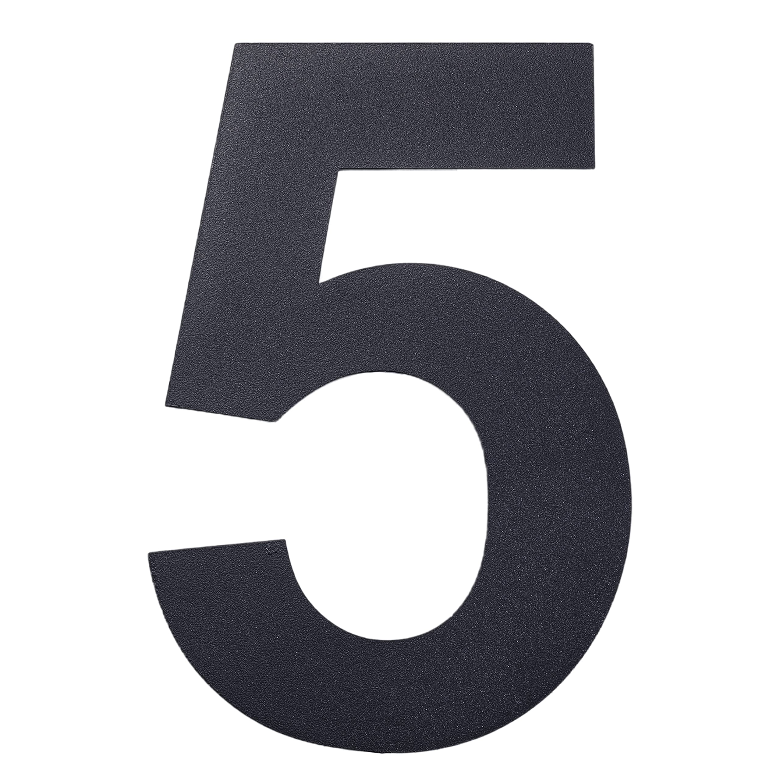 nanlyiau 4in/10.2cm Floating House Number Black House Number Black Door Number Stainless Steel House Numbers Made of solid 304 Stainless Steel Floating Appearance Address Numbers(5)