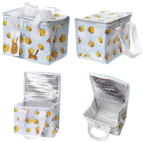 Unicorn Design Thermal Insulated lunch bag Cool Bag box with handles