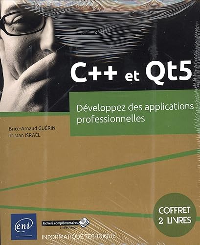 Download C++ et Qt5 - Coffret de 2 livres : Développez des applications professionnelles PDF