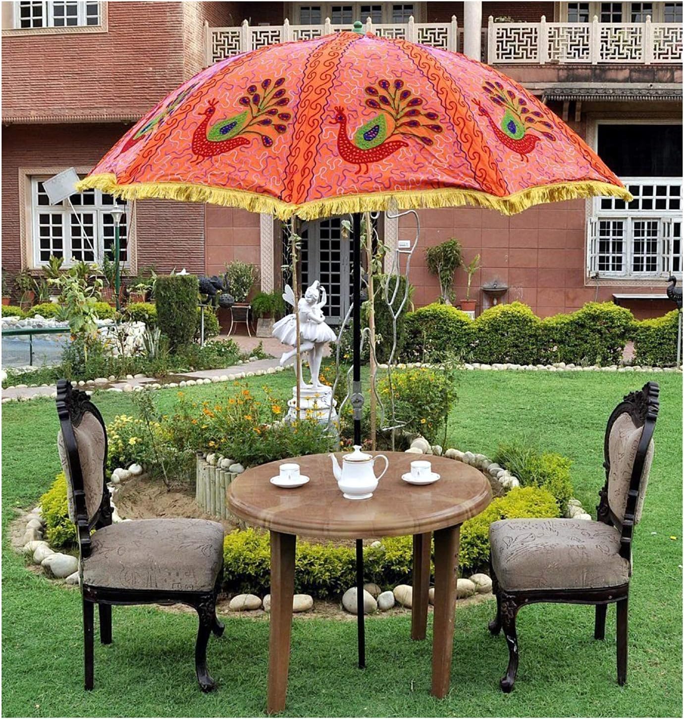 decorative patio umbrella stand