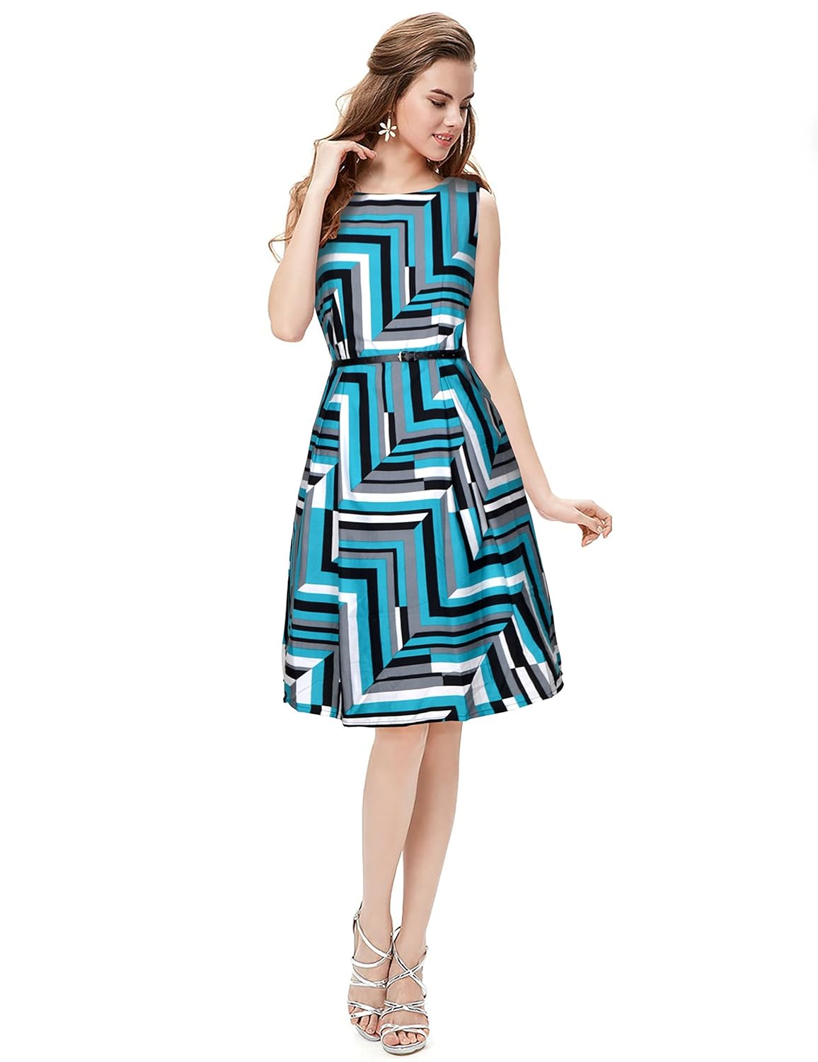 shivalika tex women's western wear skater dress(polo)