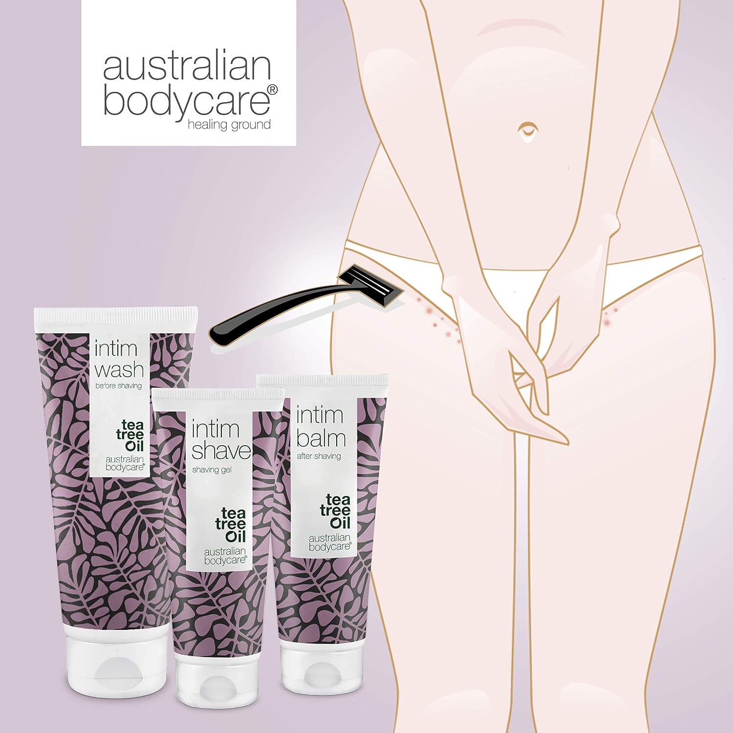 Intimate Shaving KIT, 3 products to get rid of red Bumps - Image 3