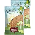 Food to Live Organic Hulled Barley, 20 Pounds Non-GMO, 100% Whole Grain, Kosher, Vegan, Bulk. For Home Brewing, Grinding. High in Fiber. For Chili, Hot Cereal, Salads, Soup. Product of the USA