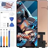 Screen Replacement for Xiaomi Poco X5 Pro 5G 22101320G 22101320I 6.67" inch LCD Display Digitizer Touch Screen Assembly Black Repair Parts with Tools