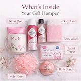 B.C.C Mother's Day Gift Hamper for Mum Pamper Basket Relaxing Treats Birthday view 2