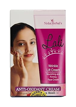 Nisha Herbal Lali Wrinkle Lift Cream, White, 30 g