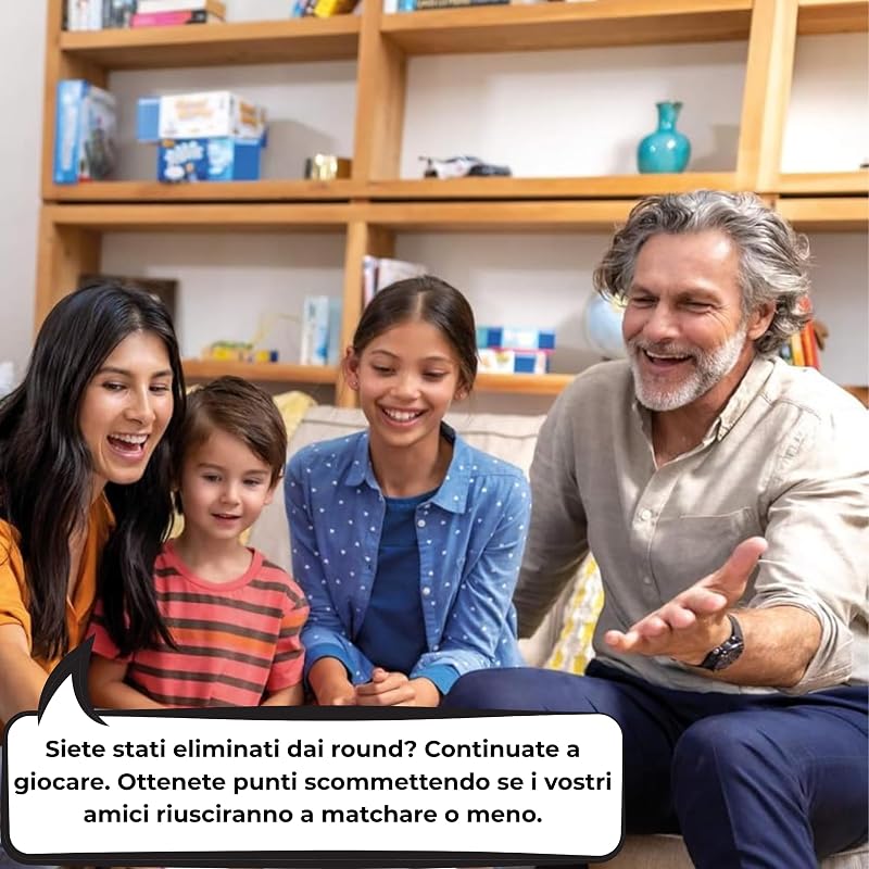 - Match me if you can, Gioco da tavolo +8 anni, 3-8 giocatori