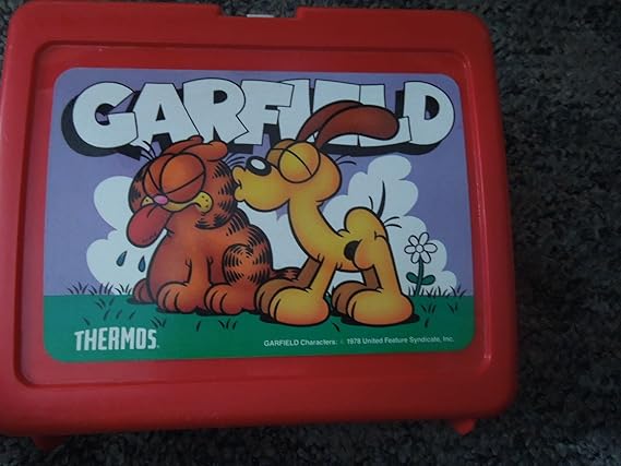 garfield lunch box 1978
