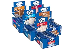 Pop-Tarts Toaster Pastries, Breakfast Foods, Kids Snacks, Value Pack, Variety Pack (144 Pop-Tarts)