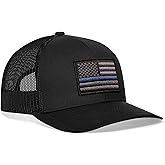 HAKA American Flag Trucker Hat – USA Flag Mesh Snapback Cap for Men, Women & Golf, Patriotic Baseball Dad Hat