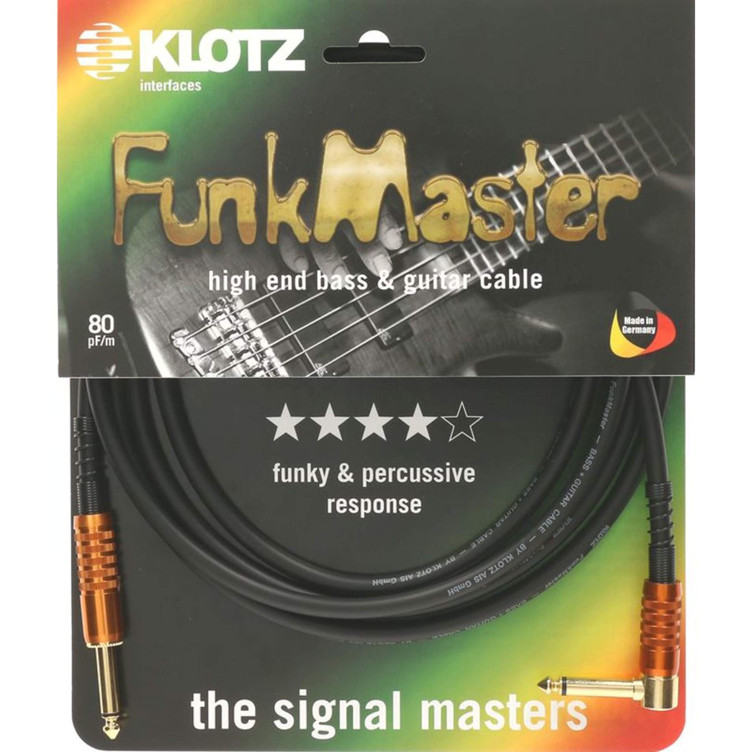 Klotz TMR0450 Instrument Cable 4.5 m