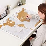 Maps International Scratch The World Travel Map X-Large 84x59 cm Gift Tube view 7
