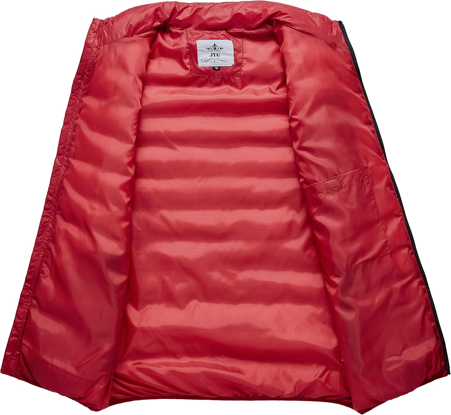 JYG Men's Winter Quilted Puffer Vest at  Men’s Clothing store