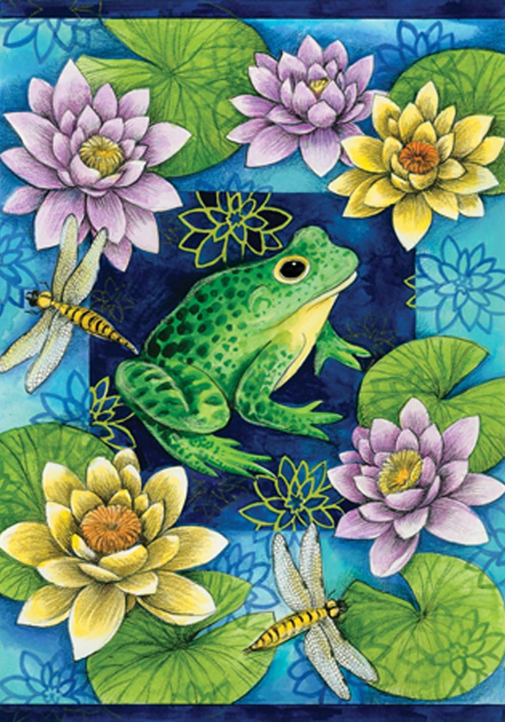 Best Large Frog Garden Flags
