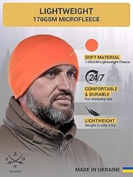 2SBR 2SABERS Warm Lightweight 170 Fleece Watch Cap