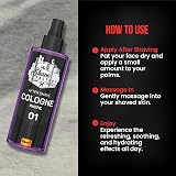 The Shave Factory Caribbean After Shave Cologne 250ml 8.45 fl oz view 7