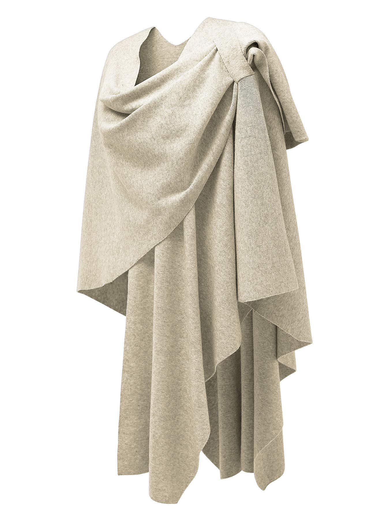 Womens Large Cross Front Poncho Sweater Wrap Topper for Cold Weather| Air Conditioned Places Womens Large Cross Front Poncho Sweater Wrap Topper for Cold Weather| Air Conditioned Places