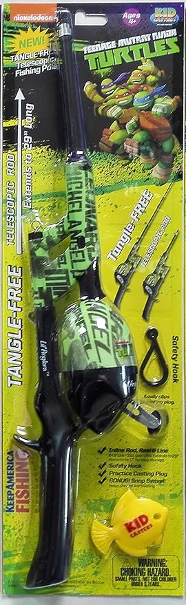 ninja turtle fishing pole