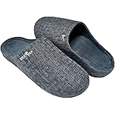ERGOfoot Orthotic Slippers with Arch Support for Plantar Fasciitis Pain Relief, Comfortable Orthopedic Clog House Shoes with Indoor Outdoor Anti-Skid Rubber Sole