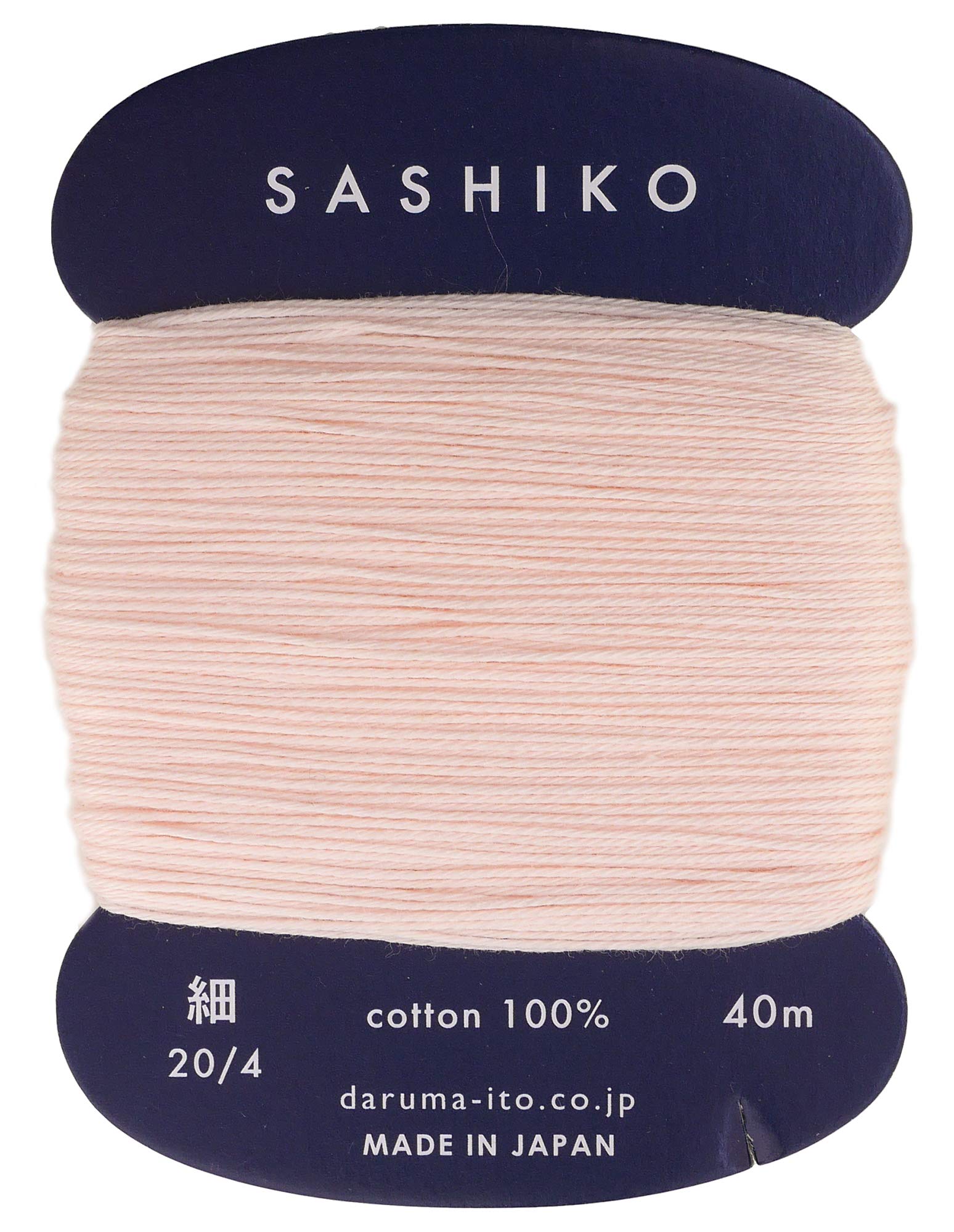 Sashiko Thread Thinner Weight 40m Col. 209 -Misty Rose- Japanese Embroidery & Quilting by Yokota — image 1
