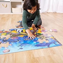 Melissa & Doug Underwater Ocean Floor Puzzle, 48 pc