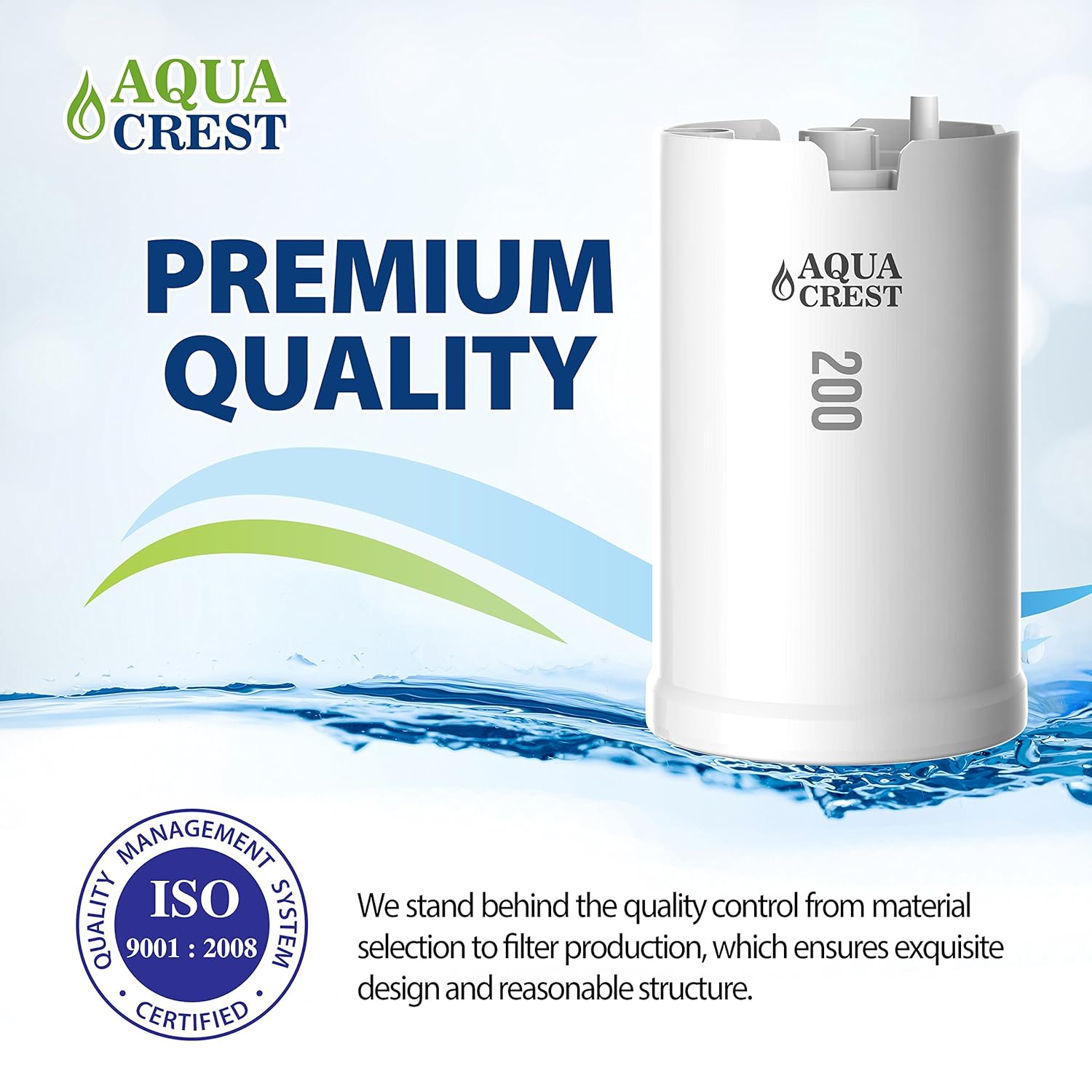 Aquacrest Fmc303x Replacement Faucet Water Filter Compatible With