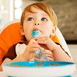 Munchkin Gentle Dip Multistage First Spoons 3 Pack Blue Green 4+ Months view 3