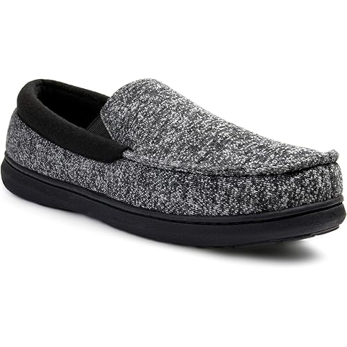 RockDove Men's Moc Slipper with SILVADUR Anti-Odor Protection
