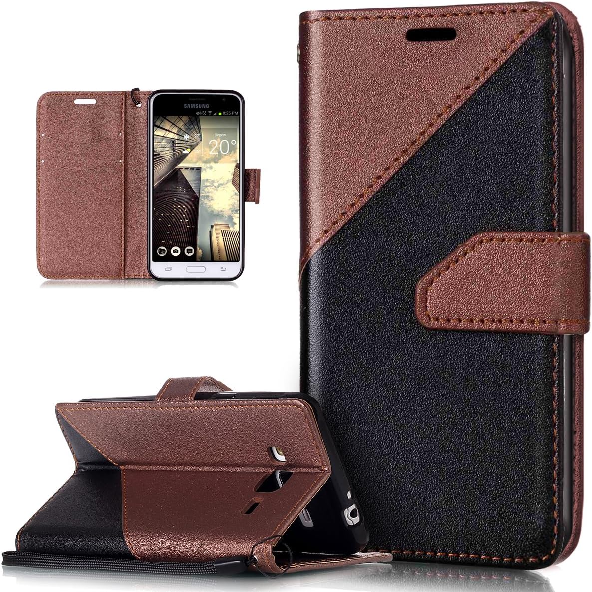 Amazon.com: Galaxy J3 Case,Galaxy J3 Cover,Hit Color Collision Premium