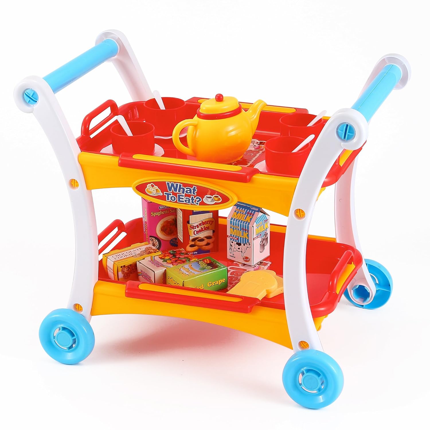 children's tea trolley set